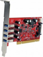 Фото - PCI-контроллер Startech.com PCIUSB3S4 