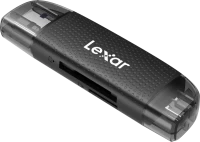 Фото - Картридер / USB-хаб Lexar Dual-Slot USB-A/C Reader 