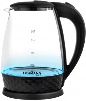 Фото - Электрочайник Lehmann Aqua Glass 30 2200 Вт 1.8 л  черный