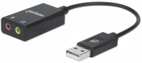 Фото - Звуковая карта MANHATTAN USB-A Audio Adapter 2.1 