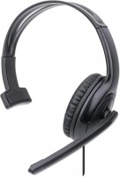 Фото - Наушники MANHATTAN Mono Over-Ear USB Headset 