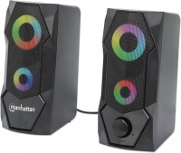 Фото - Компьютерные колонки MANHATTAN RGB LED Desktop Stereo Computer Speakers 