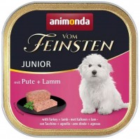 Фото - Корм для собак Animonda Vom Feinsten Junior Turkey/Lamb 150 g 1 шт