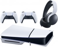 Фото - Игровая приставка Sony PlayStation 5 Slim + Gamepad + Headset + Game 