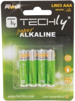 Фото - Аккумулятор / батарейка TECHLY Alkaline  4xAAA