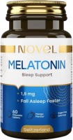 Фото - Аминокислоты NOVEL Melatonin 1.5 mg 60 tab 