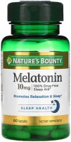 Фото - Аминокислоты Natures Bounty Melatonin 10 mg 45 cap 