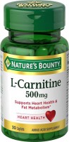 Фото - Сжигатель жира Natures Bounty L-Carnitine 500 mg 30 cap 30 шт