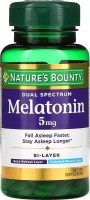 Фото - Аминокислоты Natures Bounty Melatonin 5 mg 60 cap 