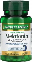 Фото - Аминокислоты Natures Bounty Melatonin 3 mg 240 tab 