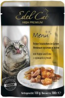 Фото - Корм для кошек Edel Cat Adult Pouch Chicken/Duck 100 g 
