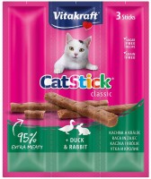 Фото - Корм для кошек Vitakraft Cat Stick Classic Mini Duck/Rabbit 18 g 