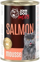 Фото - Корм для кошек John Dog Adult Salmon Mousse  400 g