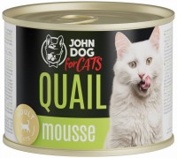 Фото - Корм для кошек John Dog Adult Quail Mousse  200 g