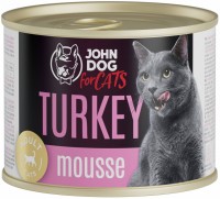 Фото - Корм для кошек John Dog Adult Turkey Mousse 200 g 