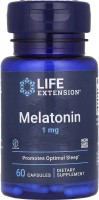Фото - Аминокислоты Life Extension Melatonin 1 mg 60 cap 