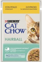 Фото - Корм для кошек Cat Chow Adult Hairball Chicken Pouch 85 g 