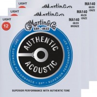 Фото - Струны Martin Authentic Acoustic SP Bronze 12-54 (3-Pack) 