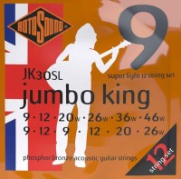 Фото - Струны Rotosound Jumbo King 12-String 9-46 