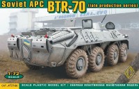 Фото - Сборная модель Ace Soviet APC BTR-70 (1:72) 