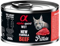 Фото - Корм для кошек Alpha Spirit Cat Canned Beef Protein 200 g 