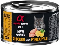 Фото - Корм для кошек Alpha Spirit Cat Canned Chicken/Pineapple 200 g 