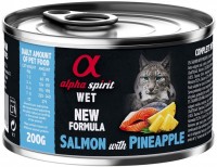 Фото - Корм для кошек Alpha Spirit Cat Canned Salmon/Pineapple 200 g