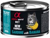 Фото - Корм для кошек Alpha Spirit Cat Canned Sardine/Banana 200 g 