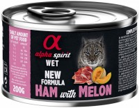 Фото - Корм для кошек Alpha Spirit Cat Canned Ham/Melon 200 g 