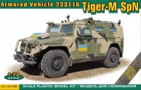 Фото - Сборная модель Ace Armored Vehicle 233115 Tiger-M SpN (1:72)