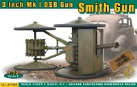 Фото - Сборная модель Ace 3 Inch Mk I OSB Gun Smith Gun (1:72) 