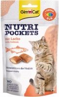 Фото - Корм для кошек GimCat Nutri Pockets Salmon 60 g 