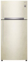 Холодильник LG GN-H702HEHL бежевый