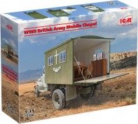 Фото - Сборная модель ICM WWII British Army Mobile Chapel (1:35) 