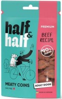 Фото - Корм для собак Half&Half Adult Meaty Coins Beef 100 g