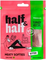 Фото - Корм для кошек Half&Half Treats Kittens Turkey 50 g