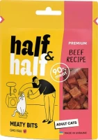 Фото - Корм для кошек Half&Half Treats Adult Beef 50 g 