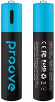 Фото - Аккумулятор / батарейка Proove Compact Energy 2xAAA 750 mAh USB Type-C 