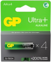 Фото - Аккумулятор / батарейка GP Ultra Plus Alkaline G-Tech 4xAA 