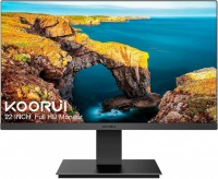 Монитор KOORUI 22N1 21.5 "  черный