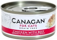 Фото - Корм для кошек Canagan GF Canned Chicken/Beef 75 g 