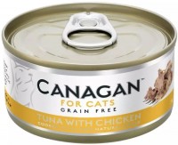 Фото - Корм для кошек Canagan GF Canned Tuna/Chicken 75 g 