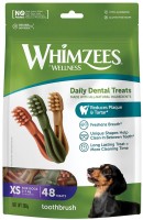 Фото - Корм для собак Whimzees Dental Treasts Toothbrush XS 360 g 48 шт