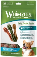 Фото - Корм для собак Whimzees Dental Treasts Toothbrush S 24 шт