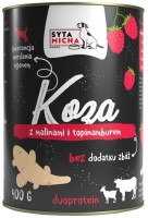 Фото - Корм для собак Syta Micha Adult Canned Goat/Raspberries 400 g 1 шт