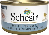 Фото - Корм для кошек Schesir Adult Canned Tuna/Hake 85 g 