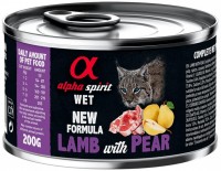 Фото - Корм для кошек Alpha Spirit Cat Canned Lamb/Pear 200 g 