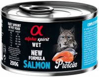 Фото - Корм для кошек Alpha Spirit Cat Canned Salmon Protein 200 g 