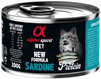 Фото - Корм для кошек Alpha Spirit Cat Canned Sardine Protein 200 g 