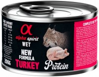 Фото - Корм для кошек Alpha Spirit Cat Canned Turkey Protein 200 g 